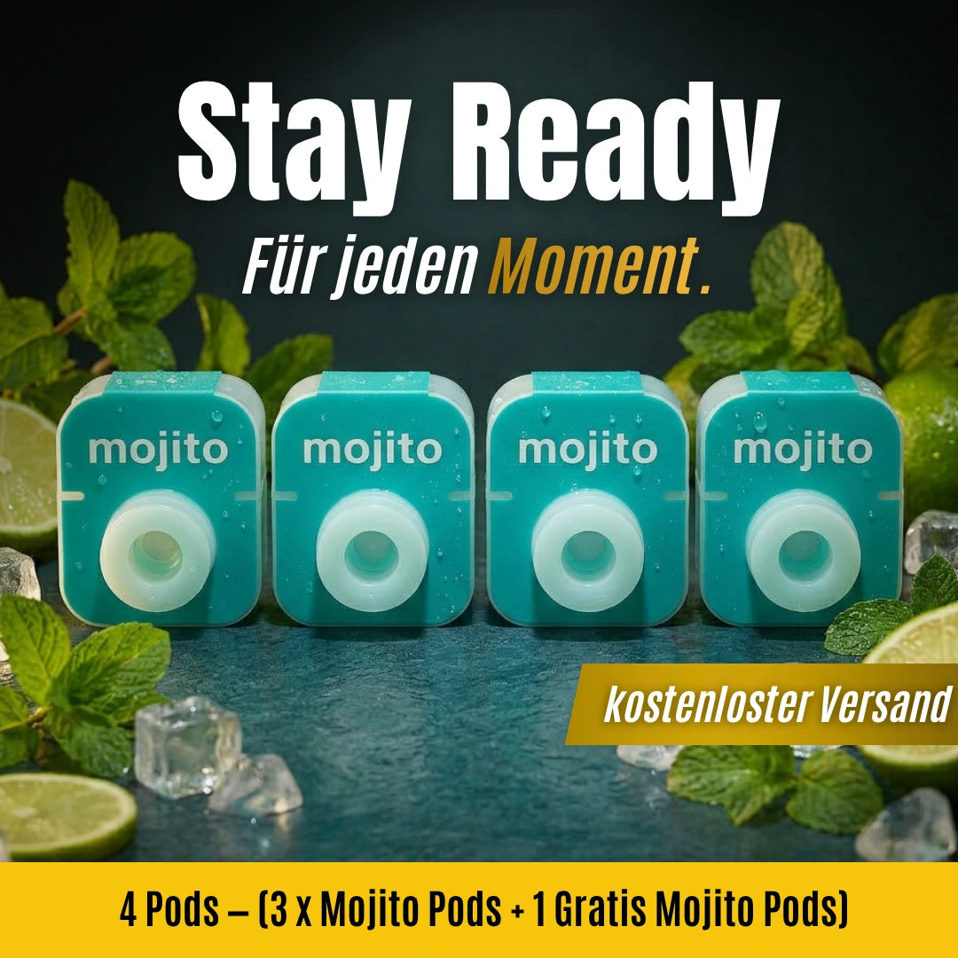 Stay Ready: 3 Pod + 1 GRATIS